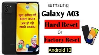 How to reset yogi modi phone | Yogi phone ko kaise reset kare | Samsung A03 Phone reset