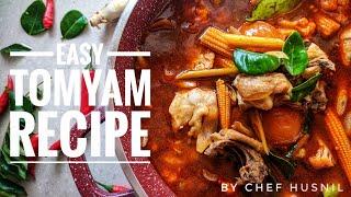 Resepi Tomyam Thai Padu   ||  Easy Tom Yum Thai Recipe