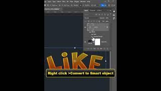 3D Text effect in photoshop #photoshop_tutorial