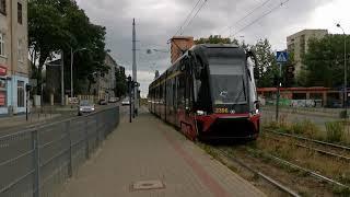  Lodz Trams / MPK Lodz Modertrans Moderus Gamma LF 06 AC Tram (2023)