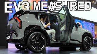 Kia EV3 Dimensions & Measurements Detailed Review | Exact Size & Space Analysis revealed