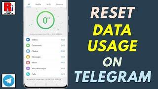 How to Reset Data Usage Statistics on Telegram Messenger