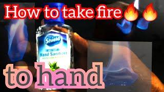 How to take fire to hand | TIPI TRICKS