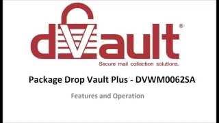 dVault Package Drop Vault Plus (DVWM0062SA)