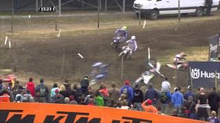 Aleksandr Tonkov crash MXGP of Germany 2015 - motocross