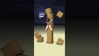 Cô Gái Xinh Đẹp Bị Nuốt Bởi Một Con Quái Vật Giả Dạng  #xuhuong #minecraft #xuhuong