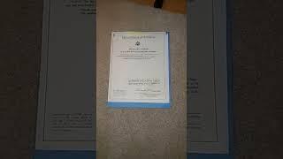 AUTHENTICATED CERTIFICATE OF LIVE BIRTH - FEDERAL AND STATE LEVEL #shorts