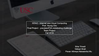 EE542 - Fall 2018 - Final Project Demo 3 - precisionFDA Challenge - Pavan Athreya