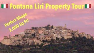 Charming Apartment Tour in Fontana Liri, Italy . Just €189.000!  Move In Ready!