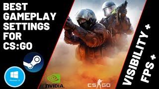 CS:GO - 2021 - Settings for Best FPS - Visibility - Nvidia Graphics - Launch Options - MAX FPS 300+