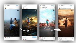 Trending Long Photo Upload Instagram mobile Trending video editing Long post Instagram trending