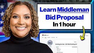 FREE Middleman Bid Proposal Training For Beginners | $0-$10k in Government Contracting