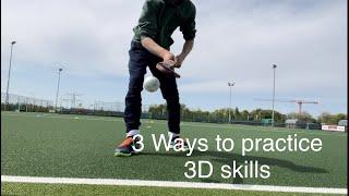 3 Levels For You To Practice 3D skills | Field Hockey | Tutorial