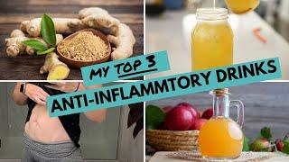 My Top 3 Anti-Inflammatory Drinks for WEIGHT LOSS + INFLAMMATION