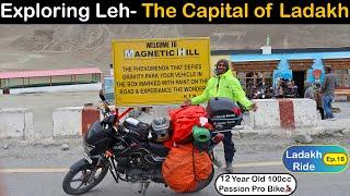 Best Places to visit in Leh | Exploring Leh | Ladakh ride on 100cc bike | Ladakh Ep.18