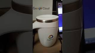 white Travel Mug The Arcade Swags 2022 #learntoearnchallenge #gcp #google #googlecloud #qwiklabs