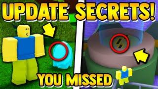 ALL EASTER UPDATE *SECRETS* YOU MISSED!! | Build a boat for Treasure ROBLOX