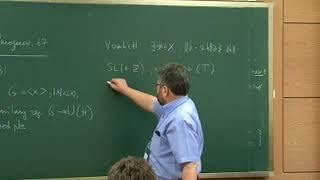 Efim Zelmanov / Asymptotic group theory - pro-p groups; property T and expansion 1