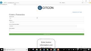 Citcon Invoice Tool Demo