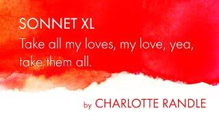 Sonnet 40 | Charlotte Randle | Sonnets in Solitude