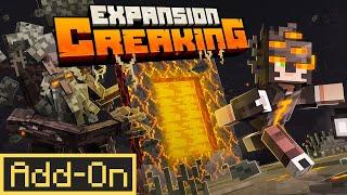 CREAKING EXPANSION ADDON The Most INSANE Bosses & Structures in Minecraft Bedrock Survival!