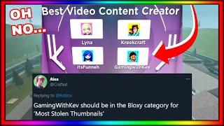 People are MAD at Roblox... (Bloxy Awards 2021)