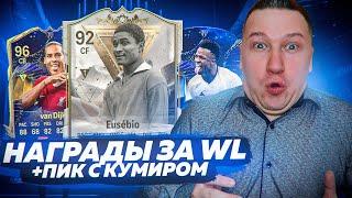 СОБРАЛ 2 ПИКА С КУМИРОМ + НАГРАДЫ ЗА WL | ЛОВИМ ТОТИ | FC 24 PS 5