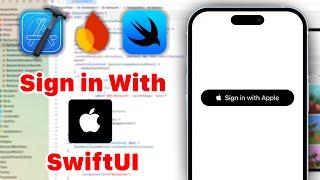 Sign in with Apple Using Firebase SwiftUI (Xcode 2024)