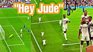 Real Madrid fans Singing "Hey Jude" after Jude Bellingham last Munite Winner Vs Getafe