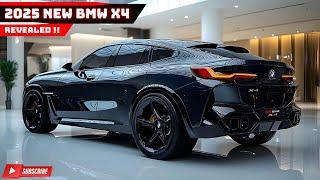 New 2025 BMW X4 Revealed: A Blend of Luxury and Sportiness - Features, Options, and Price Analysis