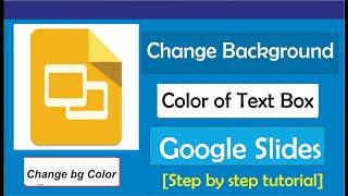 How To Change Background Color Of A Text Box In Google Slides