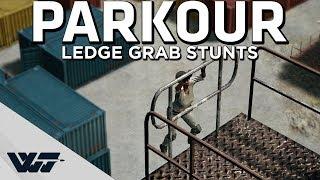 PARKOUR IN PUBG - Stunts with the amazing new ledge grab