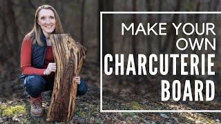 How to Make a CHARCUTERIE BOARD | Easy Woodworking Projects