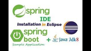 5 Mins:JDK/JRE Eclipse setup - Spring Boot Project - Install Spring IDE plugin from marketplace