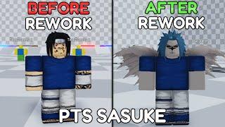 Sasuke Before Rework VS After Rework | ABA