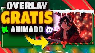 CONFIGURA TU STREAM NAVIDEÑO CON UN SOLO CLICK - Overlay Animado para GRATIS