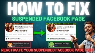 How to Fix Suspended Facebook Page | Reactivate Your Suspended Facebook Page Fast (2025 Update)