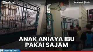 Viral Ibu di Makassar Dibacok Putrinya Pakai Sajam Gegara Disuruh Bersihkan Rumah