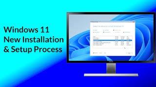 How to Install Windows 11 - New Refresh Installation & Setup UI