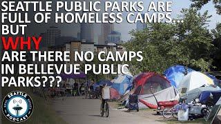 Why are there no homeless camps in Bellevue public parks? | Seattle Real Estate Podcast