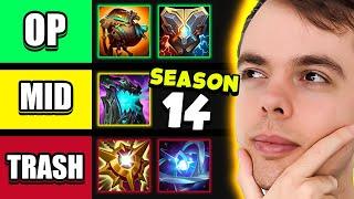 IN-DEPTH SEASON 14 SUPPORT ITEM GUIDE & TIERLIST