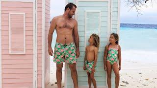 Sunuva Swimwear & Beachwear | 2023 Family Jungle Leaf Swimwear Collection