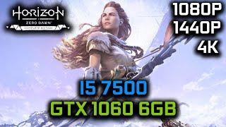 Horizon Zero Dawn - GTX 1060 6GB - i5 7500 - 16GB RAM - 1080p - 1440p - 4K