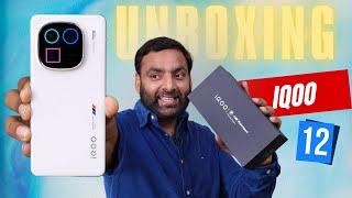 iQOO 12 5G Unboxing & First Impression - Phone of the Year 2024 ? English