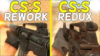 CS Re-Source vs. CS Source Redux - Weapons Comparison