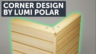 Corner design by Lumi Polar