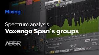 Spectrum Analysis - Voxengo Span’s Groups