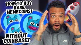 How to buy BRETT (Or any Base Chain tokens) without using Coinbase!
