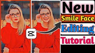 Tiktok New trend smile face Template Editing tutorial | capcut template 2022