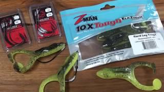 How to Rig & Fish ZMan Finesse, Hard Leg and Pop FrogZ